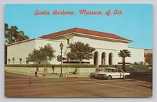 Santa Barbara Museum of Art California CA Postcard