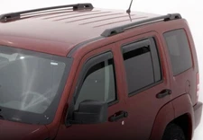 AVS In-Channel Mount Rain Guards Vent Visors Shade for 2008-2012 Jeep Liberty