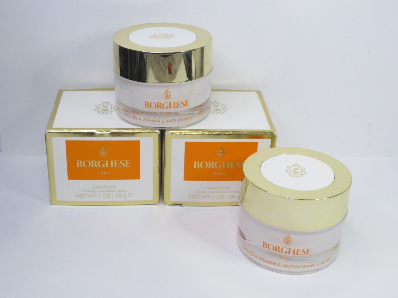 ENERGIA VITAMIN E ANTIOXIDANT CREME 1 OZ BOXED (LOT OF 2) eBay