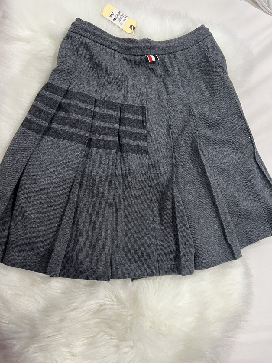 スカート THOM BROWNE PLEATED SKIRT THOM BROWNE Pleated ripstop mini skirt | THE OUTNET