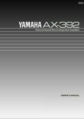 yamaha 392