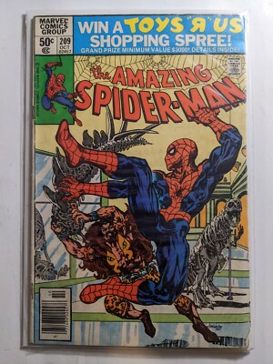 Amazing Spider-Man #209 (1980) 1st App/Origin Calypso Marvel Comics