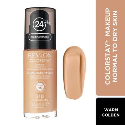 Revlon Colorstay flüssige Foundation Mischhaut fettige Haut LSF 15 30 ml kost...