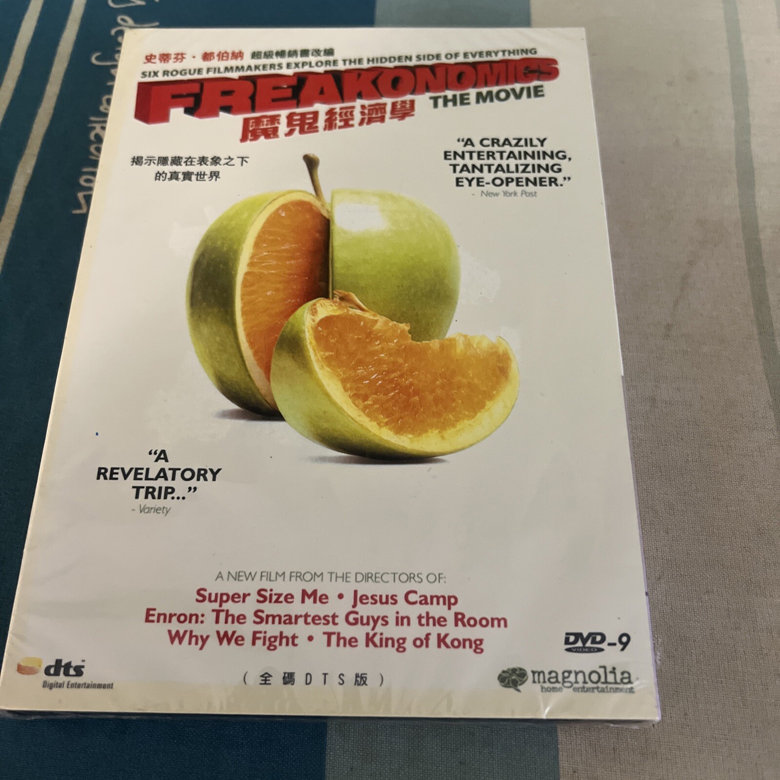 FREAKONOMICS THE MOVIE- DVD- REGION 1- NEW AND SEALED