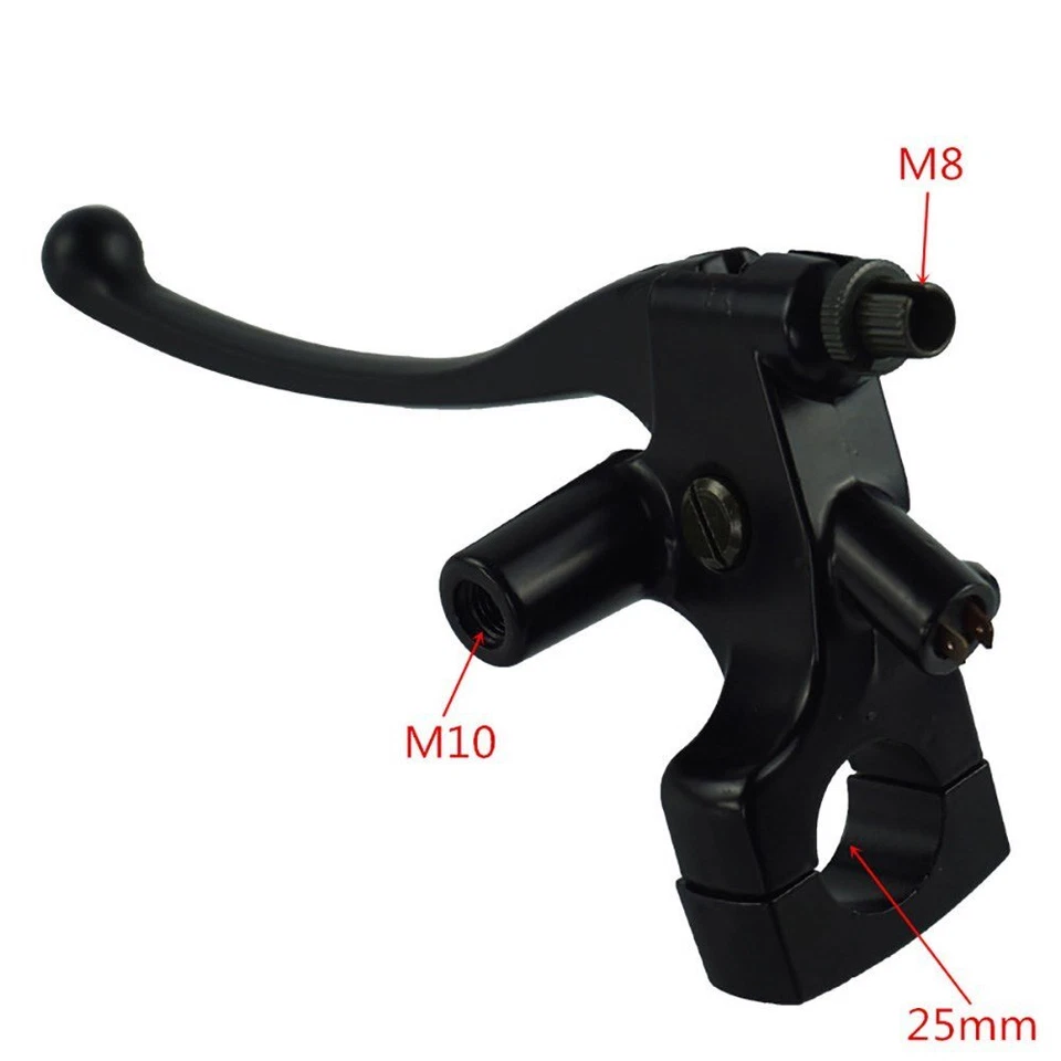1 inch 25mm Left Clutch Lever Perch For Honda Shadow VT600 VT750 VT1100 VT1300 - Image 2 of 4
