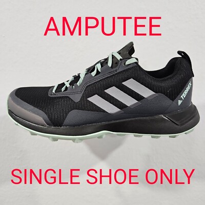 ADIDAS Women's Terrex CMTK Sneaker ~ Black/Aqua ~ Amputee/Single Shoe