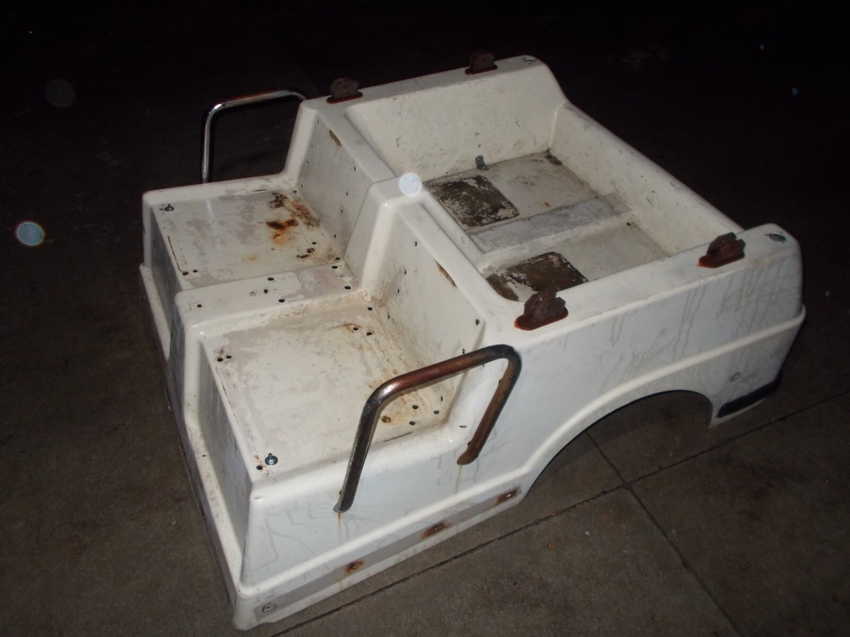 1976 3B Harley-Davidson Golf Cart Rear Storage Bed Box Seat