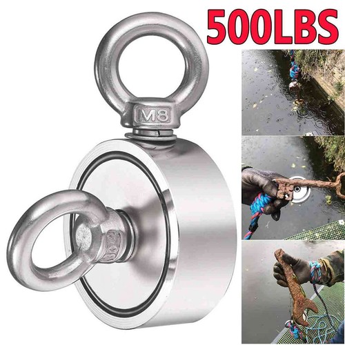 BLEMISHED 1225LB DOUBLE SIDED FISHING MAGNET | Fishing Magnets For All Ages - View #11