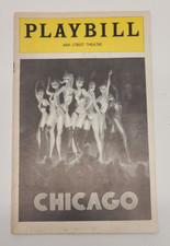 CHICAGO 46TH Street Theatre Playbill Jerry Orbach Ann Reinking 1977 Broadway