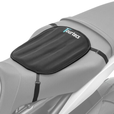 Tourtecs - Motorrad Sitzauflage für Husqvarna SM 570 R Schwarz Neopren S Gelkiss
