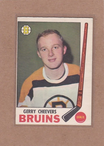 1969-70 O PEE CHEE HOCKEY GERRY CHEEVERS #22 BRUINS EX *A29544