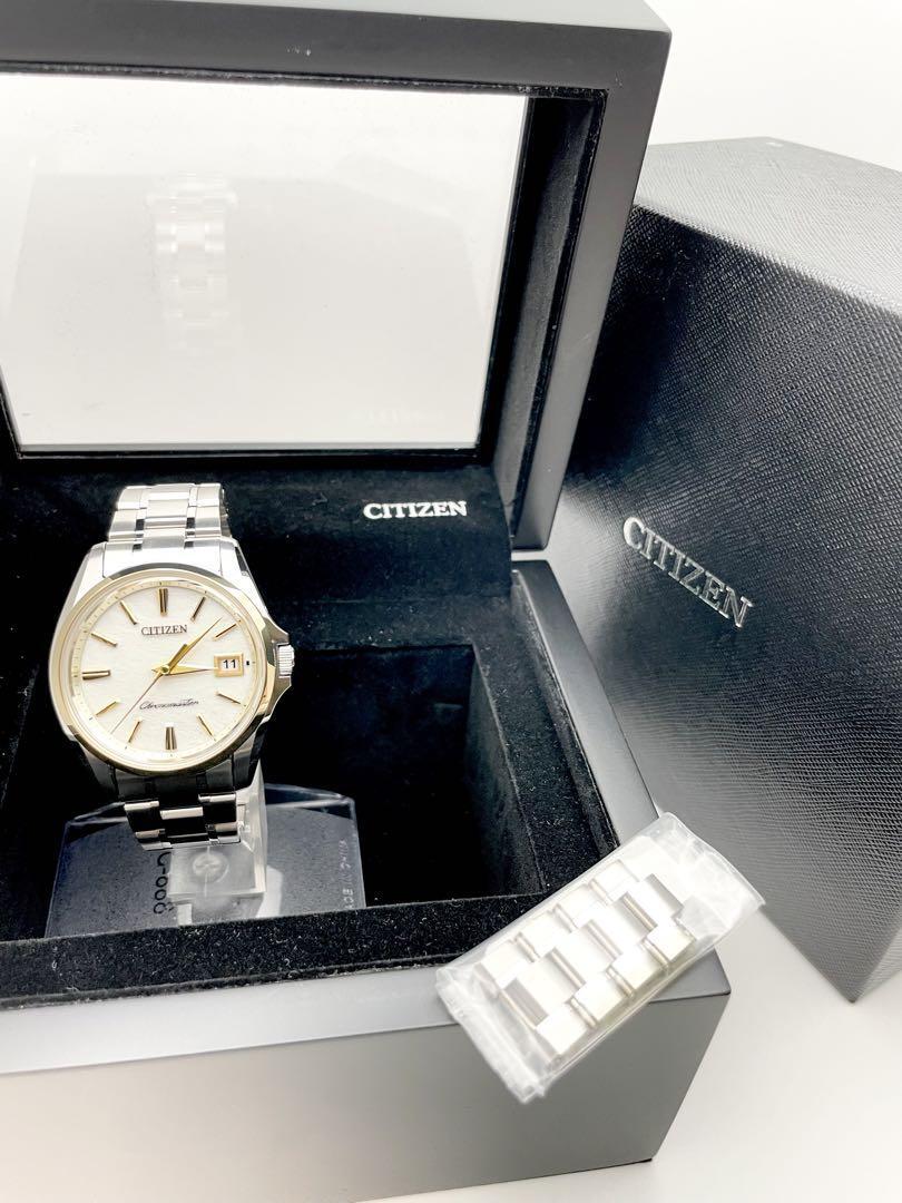 Citizen The Citizen AQ4024-53Y Eco-Drive Date White Silver Citizen The Citizen AQ4024-53Y Eco-Drive Date White Silver