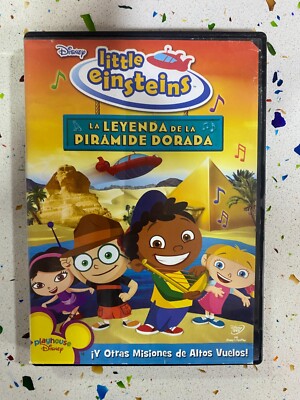 Little Einsteins DVD The Legend Of The Golden Pyramid Quincy Leo