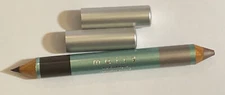 Mally Beauty Instant Eyes Double Ended Pencil~ ESPRESSO LINER, RICH TAUPE SHADOW
