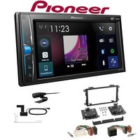 Pioneer 2-DIN Autoradio Bluetooth Dab+ FüR Chevrolet Impala 1999-2005 Schwarz
