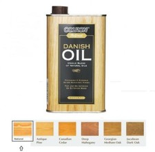 NEW Colron Refined Interior & Exterior Wood Danish Oil 6 Colours 500ML