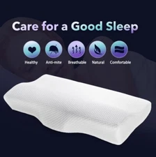 Memory Foam Orthopedic Pillow Neck Protection Slow Rebound Pillow (1)