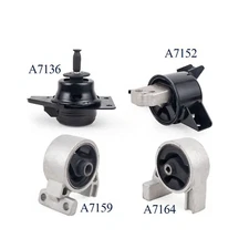 4pcs Engine Motor & Transmission Mount for 2006-2011 Kia Rio Rio5 l4 1.6L