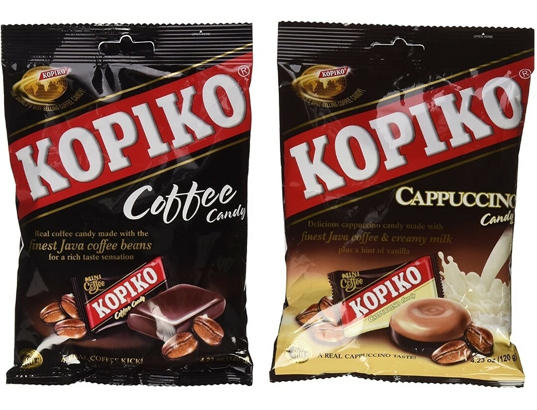 Kopiko Coffee Candy Variety Pack (Coffee and Cappuccino) Flavor