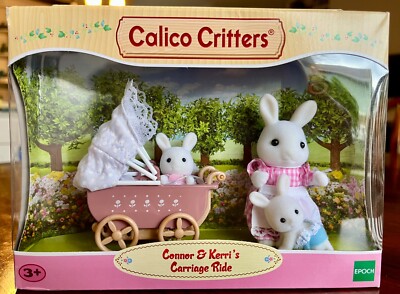 Calico Critters Sylvanian Families -3 Figures Connor & Kerri's