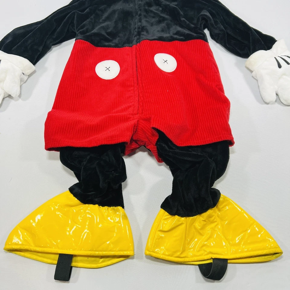 RARE Disney Mickey Mouse Dress up Halloween Costume 18-24 Months Pretend Play - Image 2 of 4