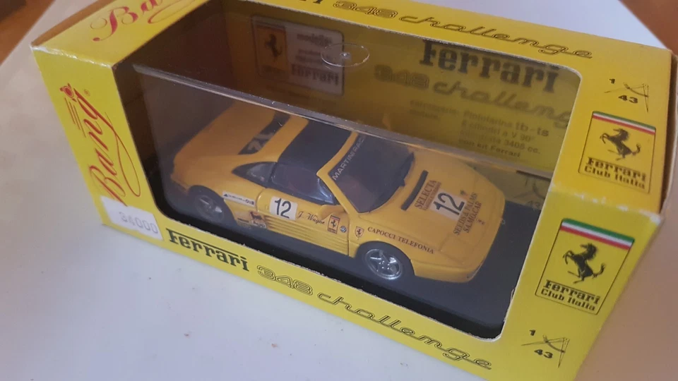 Ferrari 348 Challenge '93 John Wayne #12 Bang Art. 9312 - Immagine 2 di 3