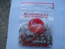 pêche anneaux brises cannelle lion d'or n 6 pour montage ondulante