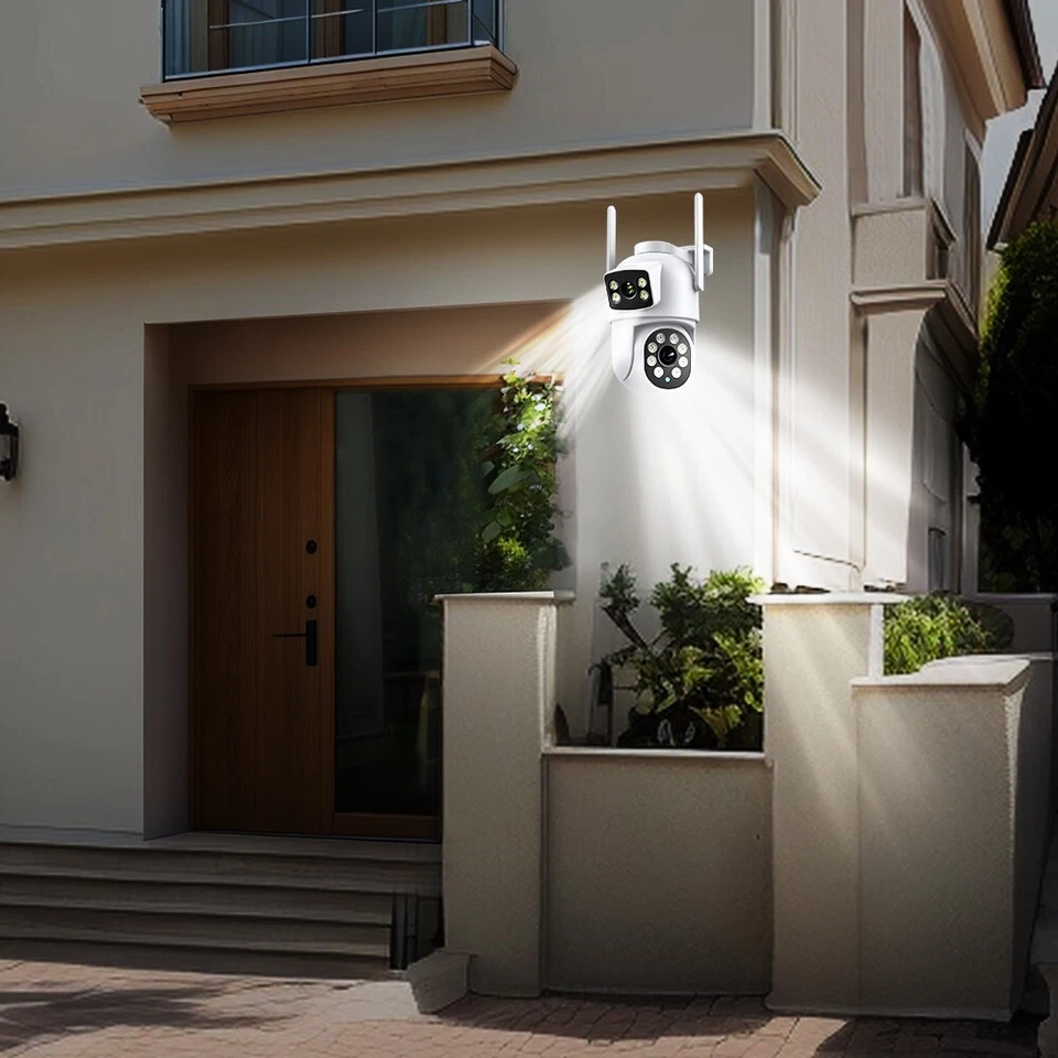 8MP Wireless IP Kamera WIFI Outdoor CCTV PTZ Smart Home Sicherheit IR Cam IP66 4K - Bild 3 von 4
