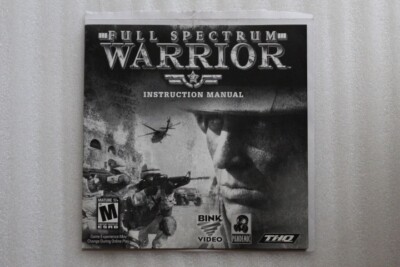 Full Spectrum Warrior PC CD-ROM Key Included