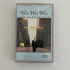 Wet Wet Wet Love Is All Around Cassette Tape 858 728-4 Aus Press Vintage 1994