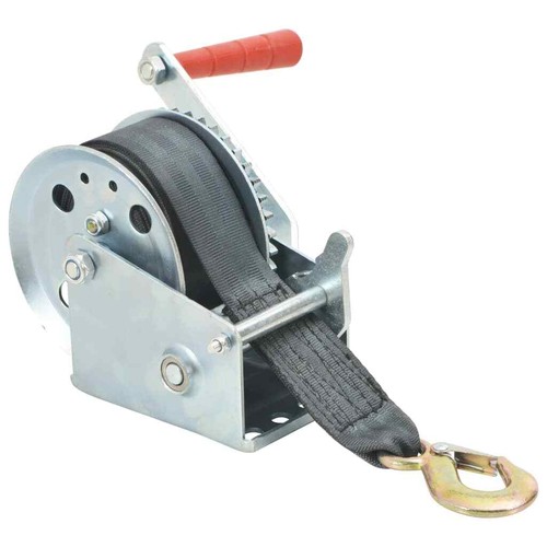 Seilwinde Handseilwinde mit Gurt Bootswinde Winde Anhänger Handwinde 360-1130kg - Bild 7 von 40