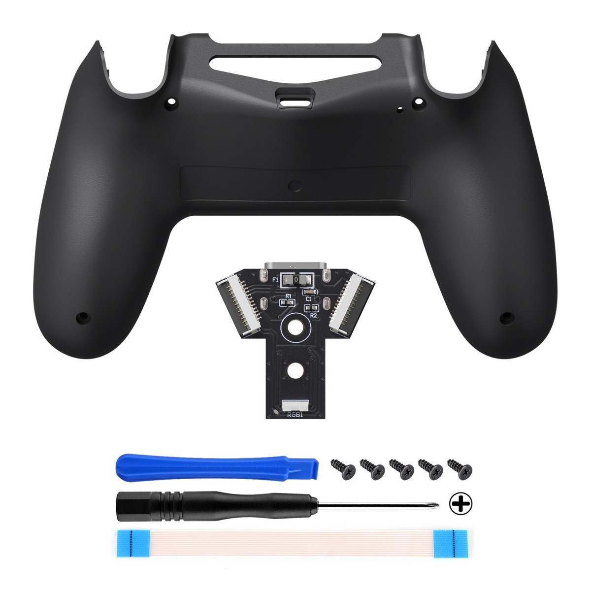 その他 ps4 Type-C Version Replacement Bottom Shell For ps4 Controller JDM-040