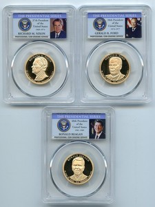 2016 S Presidential Dollar Set PCGS PR69DCAM