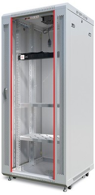 27U Wall Mount Server Rack Network Cabinet Locking AvData Enclosure 24-Inch Deep