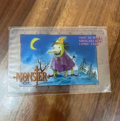 Monster MONSTER card type ruler Naoki Urasawa Not for *Unopened
