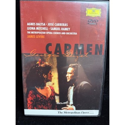 Georges Bizet Carmen DVD Metropolitan Opera Agnes Baltsa Jose Carreras Levine