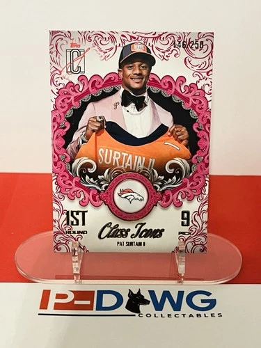 2025 Topps Signature Pat Surtain II Magenta (RAW)
