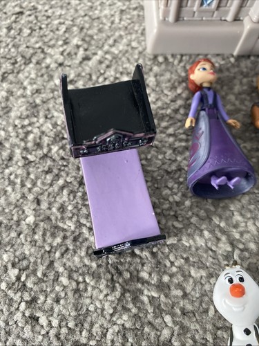 Disney Animators Micro Playset Frozen Anna And Elsa Arendelle castle - Picture 5 of 10