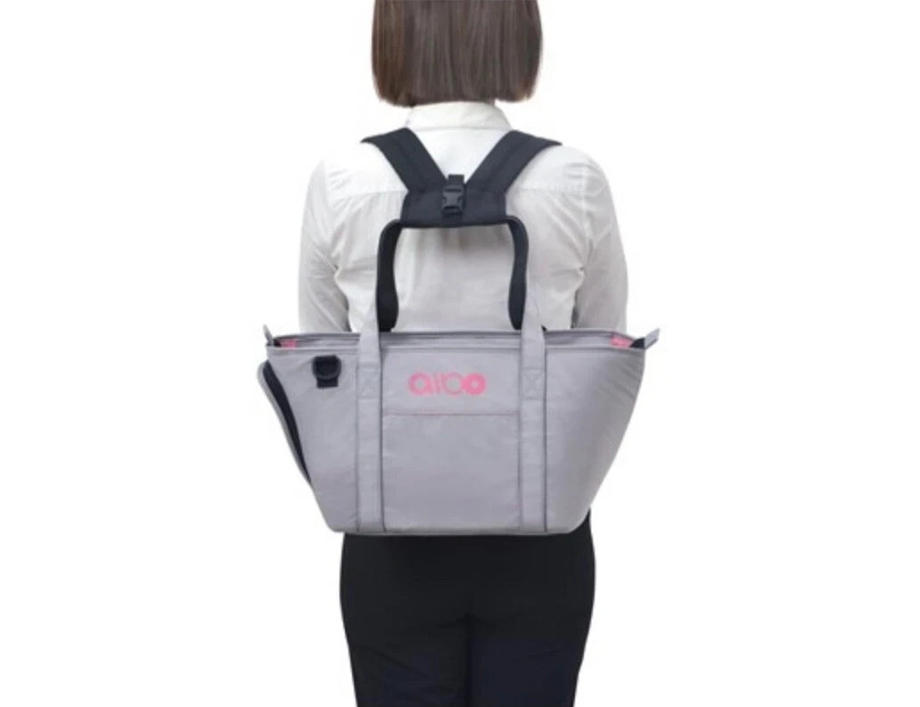 aibo　お出かけBag Sony AIBO 3 Way Carry Bag Shoulder Backpack Gray Accessory for