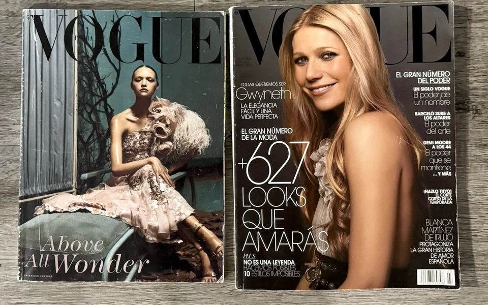 VOGUE & FLAIR MAGAZINE Lot of 16 + Extras British Italia Paris España 2005-2014 Foto 2 de 4