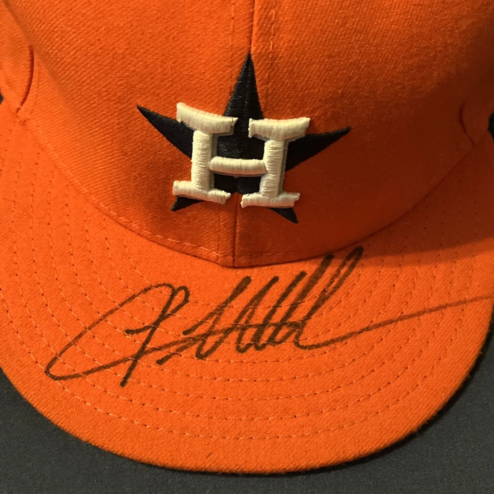 Gorra Lance McCullers Jr. *FIRMADA* Juego Astros de Houston - Serie Mundial 2017 Foto 4 de 4