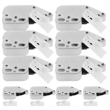 10 Pcs Spring Snap Elephant Trunk Lock Door Push Catch Cabinet Closures