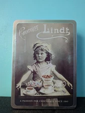 Lindt Chocolate Collectors Vintage Tin 