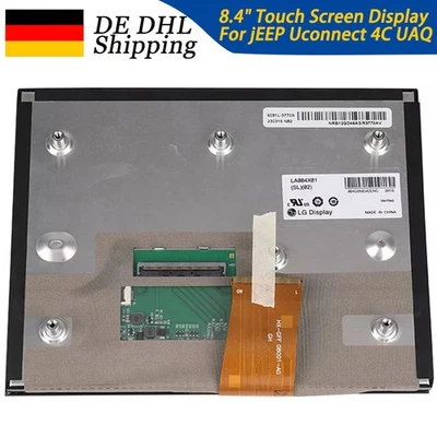 8,4" LCD Touchscreen Display Navi Ersatz Für JEEP Compass 2018-2020 Uconnect 4C
