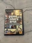 Grand Theft Auto San Andreas PS2 PlayStation 2 CIB W Manual And Map Black Label