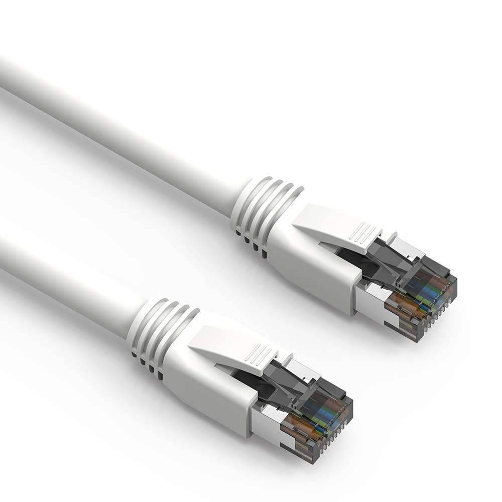 Cat8 RJ45 3FT High-Speed Ethernet LAN Cable for Indoor Outdoor Use 24AWG
