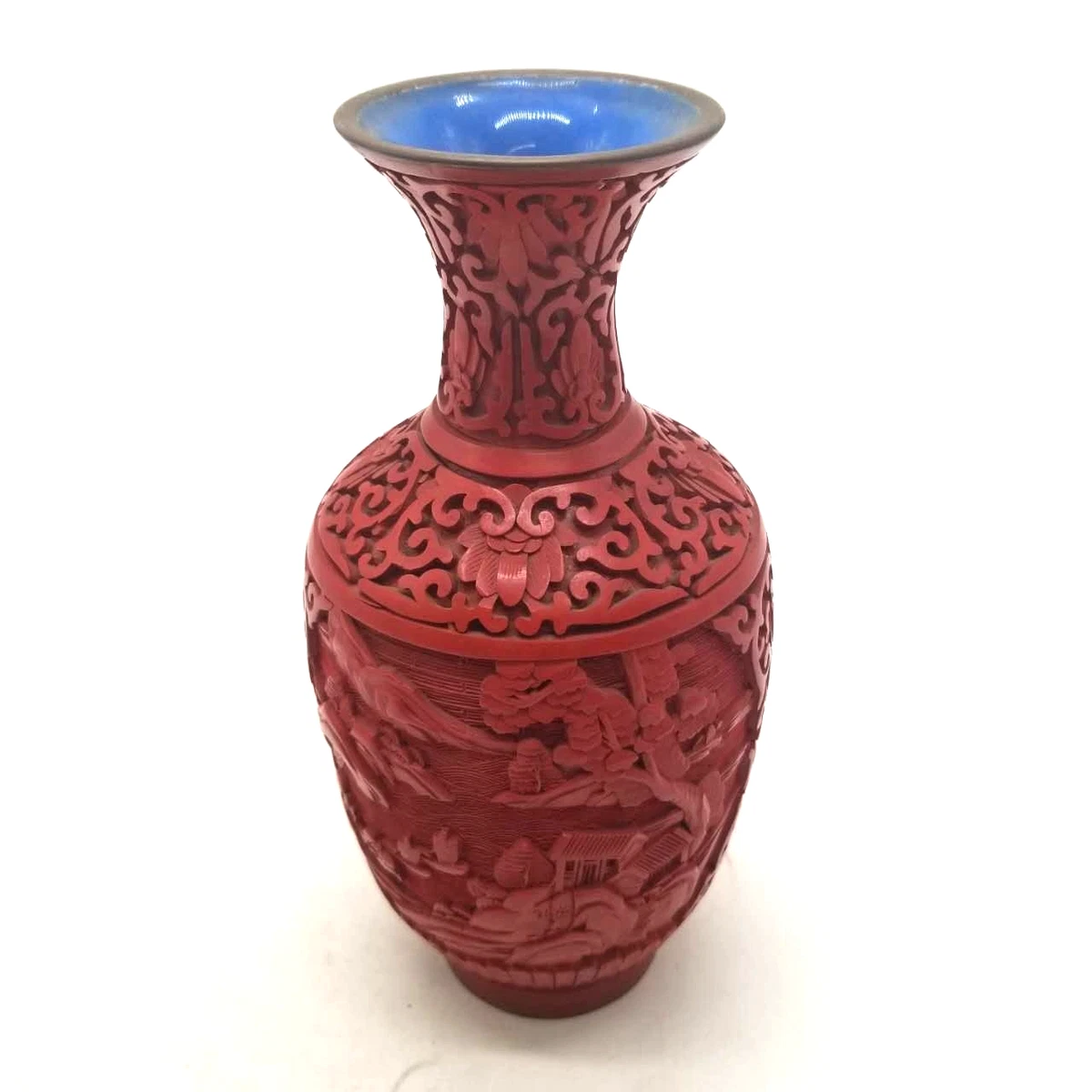 中国雕漆花瓶| eBay