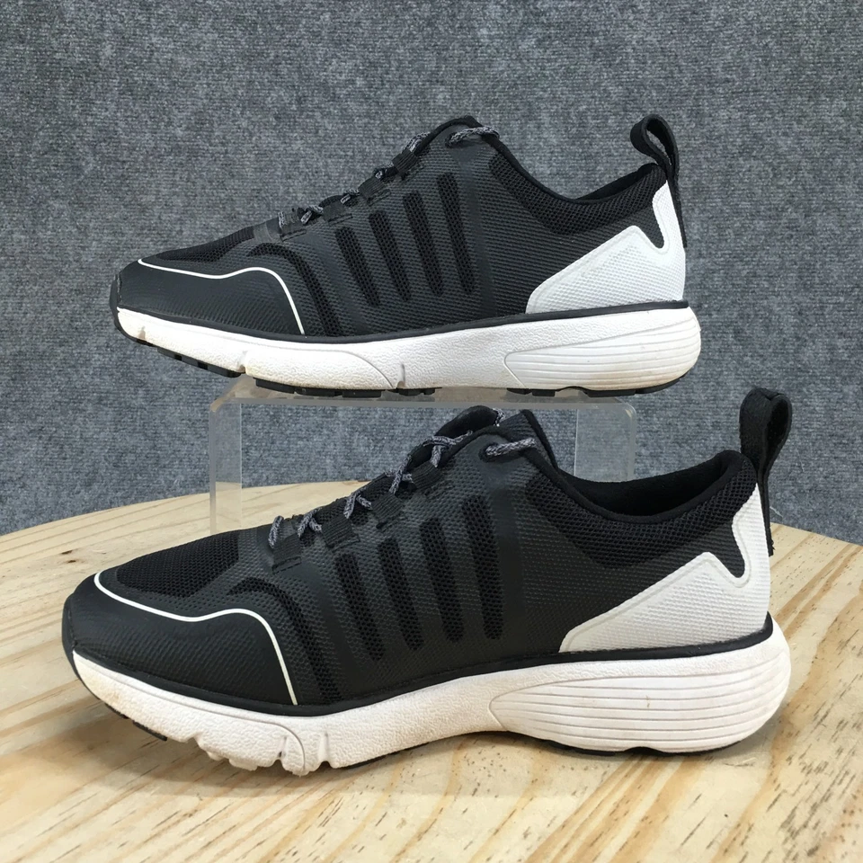 Dr. Comfort Shoes Womens 8.5 Wide Grace Walking Sneakers Black Mesh Lace Up Low - Image 2 of 4