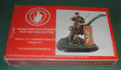 Andrea Miniatures S8-F7 Roman Legionary 90mm metal kit New Old Stock