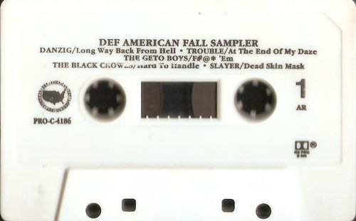 Various Artists Def American Fall Sampler cassette USA Def American Recordings - Picture 2 of 5